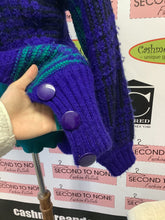 Load image into Gallery viewer, Vintage Demario Heavy Knit Cardigan (Size M)