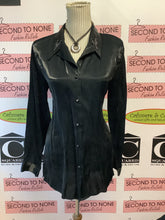 Charger l'image dans la galerie, Compliments Sheer Black Blouse (Size 8)