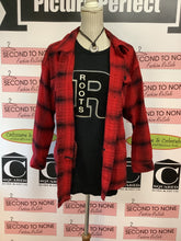 Cargar imagen en el visor de la galería, The B.C Clothing Red Plaid Jacket (Size XXL)