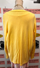 Load image into Gallery viewer, Laura Plus Yellow Cardigan (Size 1X)