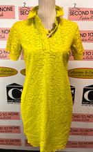 Cargar imagen en el visor de la galería, Banana Republic Chartreuse Dress (Size XS)