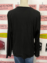 Cargar imagen en el visor de la galería, Black Velvet & Rhinestone Top (Size 1XL)
