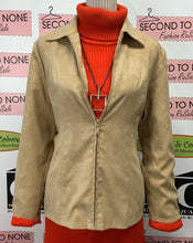 Cargar imagen en el visor de la galería, Blazer tradicional de ante sintético (12)