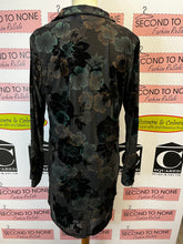 Charger l'image dans la galerie, Velvet Burnout Button-Front Tunic (Only 2 Left!)