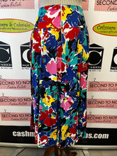 Load image into Gallery viewer, Vintage Art Attack Vibrant Skirt (Size 30”W)
