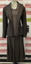 Load image into Gallery viewer, Vintage Lucien Daunois Skirt Suit (Size L/42)