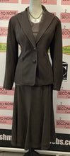 Load image into Gallery viewer, Vintage Lucien Daunois Skirt Suit (Size L/42)