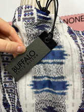 Load image into Gallery viewer, NWT Buffalo Ruffle Accent Printed Shell Top (Size M)