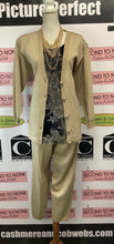 Load image into Gallery viewer, Vintage Glitz & Glamour 2 PC Loungewear (Size M)