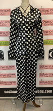Load image into Gallery viewer, Tahari Polka Dot 2 PC Set (Size L)