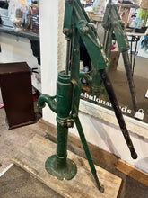 Load image into Gallery viewer, Antique Full-Size Water Pump with Wooden Bucket