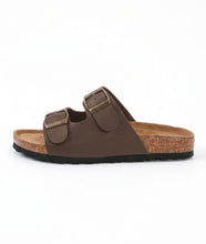Load image into Gallery viewer, Suede-Like Slip-On Sandals (3 Colors)