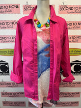 Cargar imagen en el visor de la galería, Large Floral Net Overlay Tunic Top (Size 18)