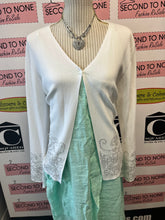 Cargar imagen en el visor de la galería, Bianca Nygard Sequin-Detail Cardigan (Size 14-16)