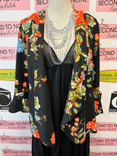 Charger l'image dans la galerie, Black Satin Slip Dress (Size S/M)