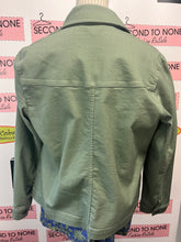 Charger l'image dans la galerie, Sage Green Denim Jacket (Size L)