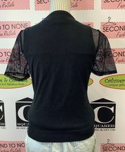 Cargar imagen en el visor de la galería, Classic Black Knit Vest Cardi (Size S)