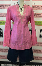 Cargar imagen en el visor de la galería, Pink Sparkle Tunic Top (Size L)