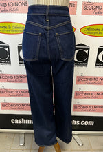 Cargar imagen en el visor de la galería, Old Navy “Wow Wide Leg” Dark Ornate Jeans (Size 10)