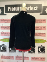 Cargar imagen en el visor de la galería, TanJay Black Velour Jacket (Size M Petite)