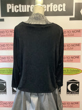 Cargar imagen en el visor de la galería, Jessica Black Sparkly Cape (Size M/L)