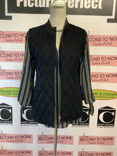 Cargar imagen en el visor de la galería, Alia Petites Black Quilted Vest (Size S Petite)