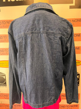 Cargar imagen en el visor de la galería, Dark-Wash Denim Shirt/Jacket (Size 12)