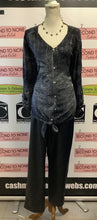 Charger l'image dans la galerie, Joseph Ribkoff Faux Leather Pants (Size 18)