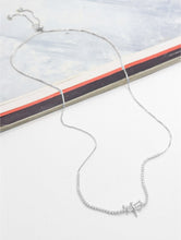 Charger l'image dans la galerie, Rhinestone Necklace with Dragonfly (2 Colors)