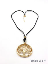 Charger l'image dans la galerie, Gold Tree Rope Necklace
