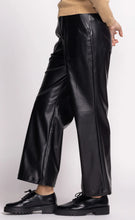 Load image into Gallery viewer, Faux Leather Wider-Leg Pants (2 Colours)
