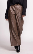 Load image into Gallery viewer, Faux Leather Wider-Leg Pants (2 Colours)