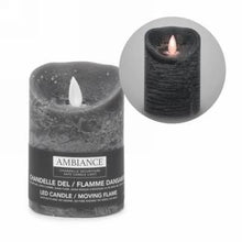 Load image into Gallery viewer, Black LED Pillar Candles (2 Sizes)