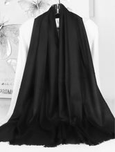 Charger l'image dans la galerie, Solid Fringe Pashmina Scarf (3 Colours)