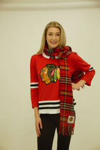 Load image into Gallery viewer, Official NHL-Licenced 100% Lambswool Tartan Scarf (29 Teams)(Pre-Orders Available)