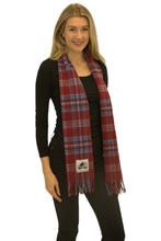Load image into Gallery viewer, Official NHL-Licenced 100% Lambswool Tartan Scarf (29 Teams)(Pre-Orders Available)