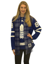 Load image into Gallery viewer, Official NHL-Licenced 100% Lambswool Tartan Scarf (29 Teams)(Pre-Orders Available)
