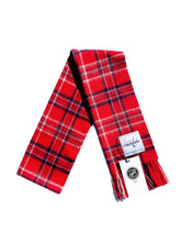 Load image into Gallery viewer, Official NHL-Licenced 100% Lambswool Tartan Scarf (29 Teams)(Pre-Orders Available)