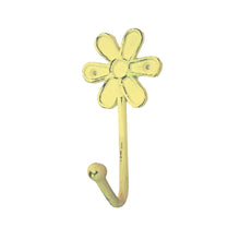 Cargar imagen en el visor de la galería, Cast Iron Flower Hooks (5 Colours)