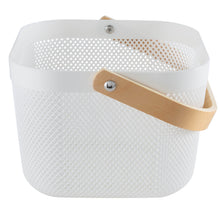 Load image into Gallery viewer, White Mesh Storage Baskets (2 Sizes)