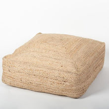 Charger l'image dans la galerie, Square Jute Pouf