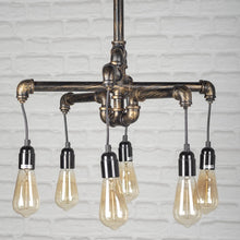 Load image into Gallery viewer, Water Pipes Chandelier