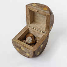 Load image into Gallery viewer, Wooden Dice Holder