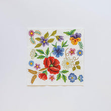 Load image into Gallery viewer, Assorted 20 Pack of Floral Lunch Napkins (5 Designs)