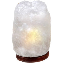 Cargar imagen en el visor de la galería, Himalayan White Crystal Salt Lamp (Only 1 Left!)
