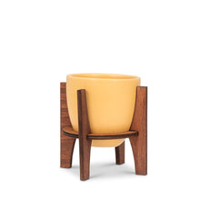 Cargar imagen en el visor de la galería, Macetas tamaño escritorio/mostrador: amarillas (¡solo quedan 2 pequeñas!)