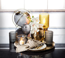 Charger l'image dans la galerie, Bougeoir Hurricane en baril (2 tailles) (seulement petit à gauche !)