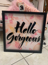 Load image into Gallery viewer, &quot;Hello Gorgeous&quot; Wall Hanging
