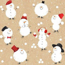 Cargar imagen en el visor de la galería, Paquete surtido de 20 servilletas navideñas (14 estilos)