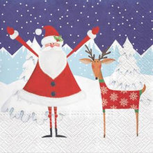 Cargar imagen en el visor de la galería, Paquete surtido de 20 servilletas navideñas (14 estilos)